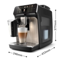 Philips 5500 series Täysautomaattinen Espressokone EP5547/90 LatteGo Philips 5500 series Täysautomaattinen Espressokone EP5547/90 LatteGo