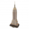 CubicFun The Empire State Building 3D puzle 66 pcs Ēkas CubicFun The Empire State Building 3D puzle 66 pcs Ēkas
