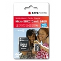 AgfaPhoto 64GB MicroSDXC Luokka 10 AgfaPhoto 64GB MicroSDXC Luokka 10