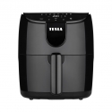 TESLA Electronics AirCook Q40 Viens 4 L 1500 W Karstā gaisa fritētājs Melns