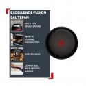 Tefal Ingenio Excellence Fusion paistokasari, 24 cm, musta Tefal Ingenio Excellence Fusion paistokasari, 24 cm, musta