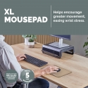 Fellowes Breyta (New) XL Mousepad Sand Песочный Fellowes Breyta (New) XL Mousepad Sand Песочный