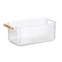 Zeller Present 15209 storage box Rectangular Polyethylene terephthalate (PET), Bamboo Transparent Zeller Present 15209 storage box Rectangular Polyethylene terephthalate (PET), Bamboo Transparent
