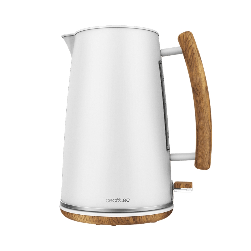 Cecotec 01480 elektriskās tējkanna 1,7 L 3000 W Brūns, Balts