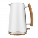 Cecotec 01480 vedenkeitin 1,7 L 3000 W Ruskea, Valkoinen Cecotec 01480 vedenkeitin 1,7 L 3000 W Ruskea, Valkoinen