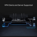 TP-Link Archer AX55 Pro bezvadu rūteris Tīkls Gigabit Ethernet Divkāršā frekvenču josla (2.4 GHz / 5 TP-Link Archer AX55 Pro bezvadu rūteris Tīkls Gigabit Ethernet Divkāršā frekvenču josla (2.4 GHz / 5