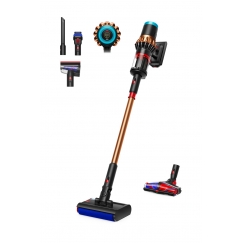 Dyson V16 Piston Animal Submarine 3-in-1 varsi-imuri Akku Kuiva ja märkä HEPA Pussiton 1,3 L 900 W Musta, Kupari