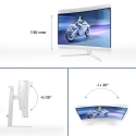 Philips Evnia 5000 32M2C5501/00 kompiuterio monitorius 80 cm (31.5") 2560 x 1440 pikseliai Quad HD L Philips Evnia 5000 32M2C5501/00 kompiuterio monitorius 80 cm (31.5") 2560 x 1440 pikseliai Quad HD L