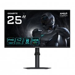 GIGABYTE G25F2 24.5" FHD Gaming Monitor - 1920 x 1080, 200Hz, 1ms, 300 cd/m², Display HDR 10, HDMI 2