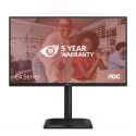 AOC 24E4U tietokoneen litteä näyttö 60,5 cm (23.8") 1920 x 1080 pikseliä Full HD LED Musta AOC 24E4U tietokoneen litteä näyttö 60,5 cm (23.8") 1920 x 1080 pikseliä Full HD LED Musta