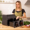 Cecotec 04986 taukvāres katls Viens 9 L Atsevišķs 2850 W Karstā gaisa fritētājs Melns Cecotec 04986 taukvāres katls Viens 9 L Atsevišķs 2850 W Karstā gaisa fritētājs Melns