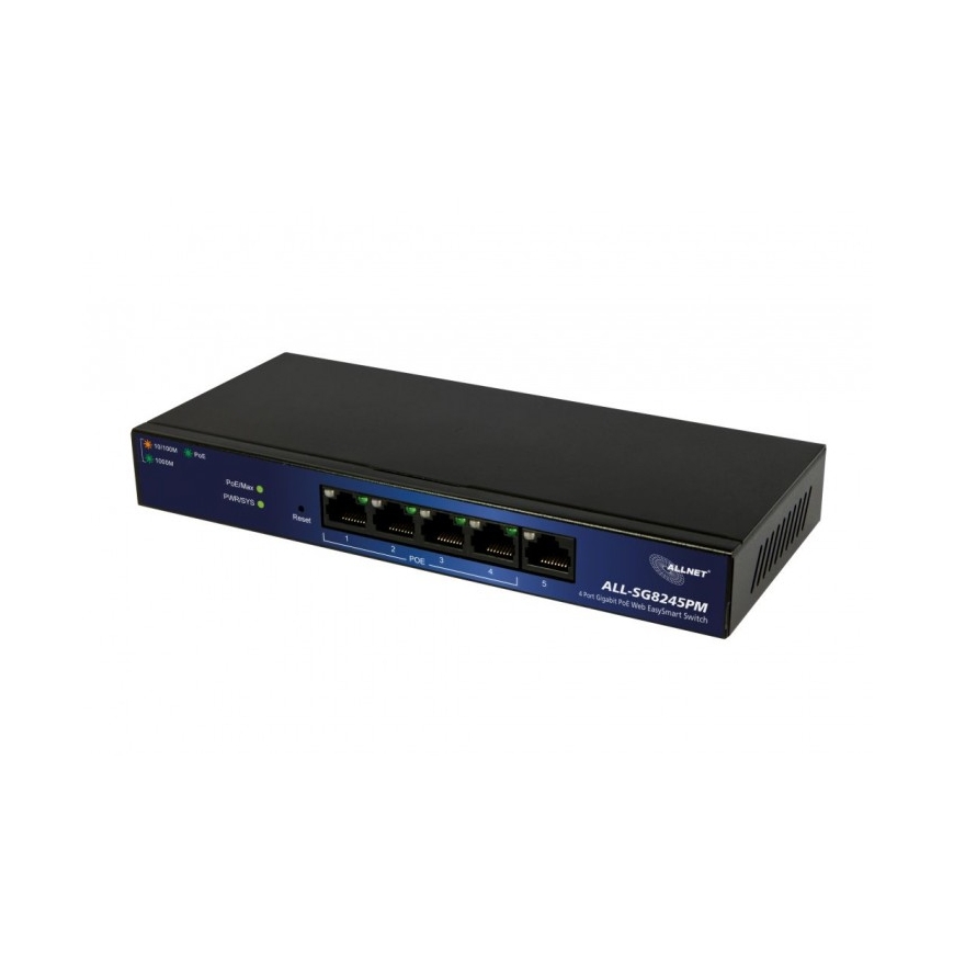 ALLNET ALL-SG8245PM võrgulüliti Juhitav L2 Gigabit Ethernet (10/100/1000) Power over Ethernet tugi M