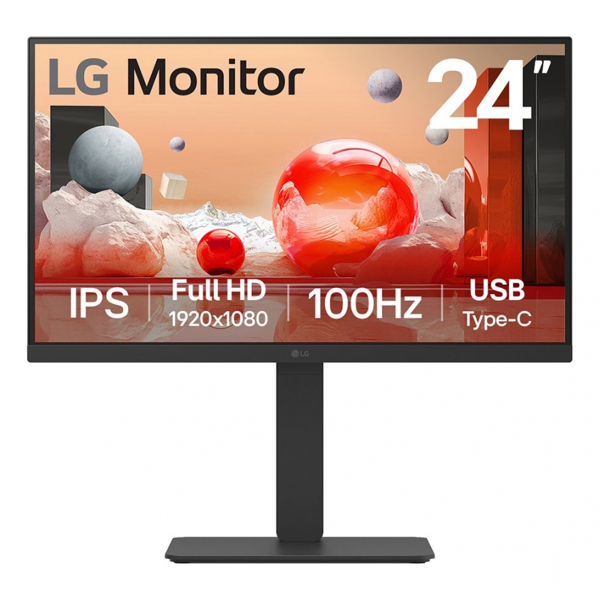 LG 24BA750-B monitori 60,5 cm