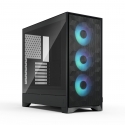 Fractal Design Pop 2 Air Black TG RGB Midi Tower Must Fractal Design Pop 2 Air Black TG RGB Midi Tower Must