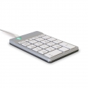 R-Go Tools Numeric keypad R-Go Numpad Break, ergonomic numeric keypad with break software, wired, wh