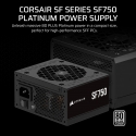 Corsair SF Series CP-9020284-EU barošanas avotu vienība 750 W 24-pin ATX SFX Melns