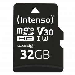 Intenso 3433480 atminties kortelė 32 GB MicroSDHC UHS-I Klasės 10