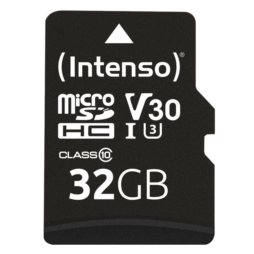 Intenso 3433480 zibatmiņa 32 GB MicroSDHC