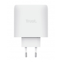 Trust Maxo 65W Universal White AC Fast charging Indoor Trust Maxo 65W Universal White AC Fast charging Indoor