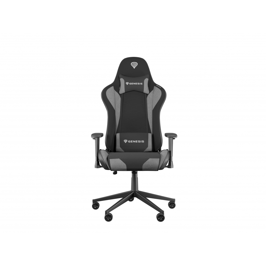 GENESIS NITRO 440 G2 Datorspēļu krēsls Polsterēts sēdeklis Melns, Pelēks