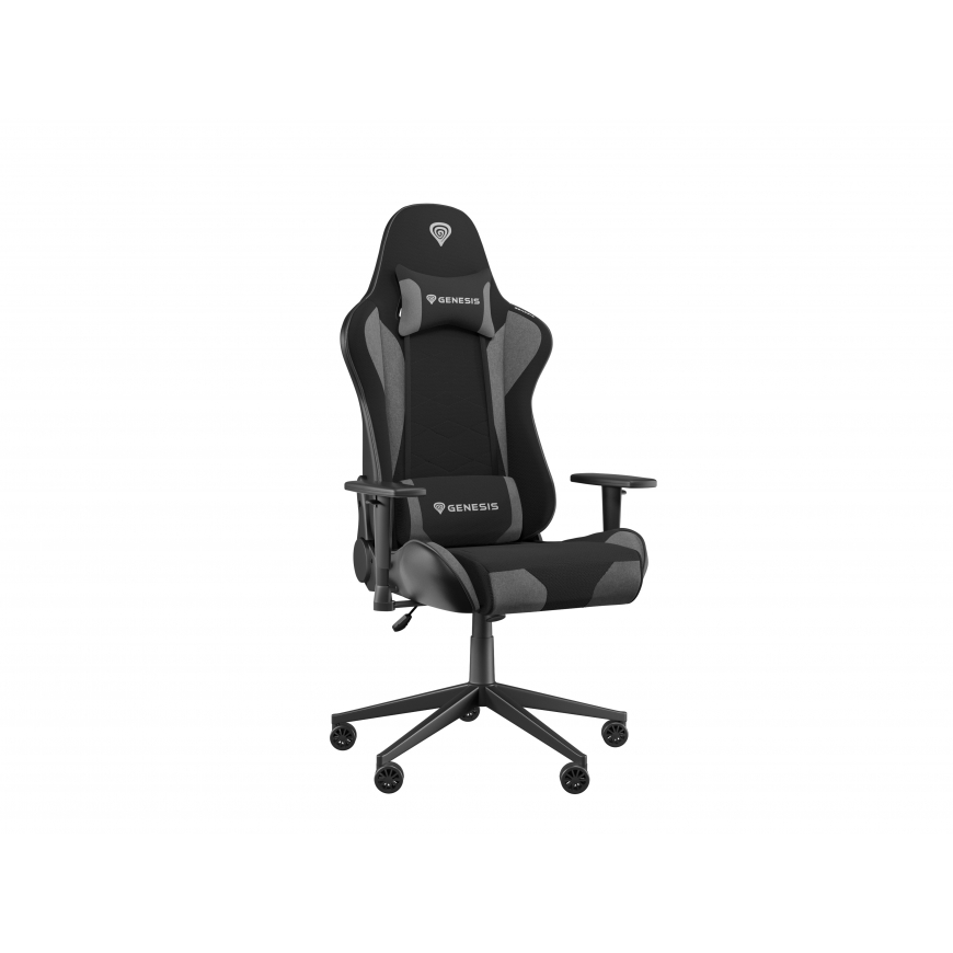 GENESIS NITRO 440 G2 PC-pelituoli pehmustettu istuin Musta, Harmaa – 4