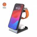 FIXED FIXMPOS-AL-GR mobiililaitteen laturi Älypuhelin, Älykello, Kuulokkeet Harmaa USB Langaton lata FIXED FIXMPOS-AL-GR mobiililaitteen laturi Älypuhelin, Älykello, Kuulokkeet Harmaa USB Langaton lata