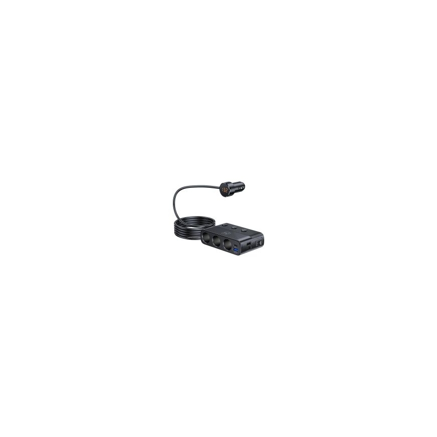 3MK 5903108605533 mobile device charger Universal Black Cigar lighter Fast charging Auto – 2