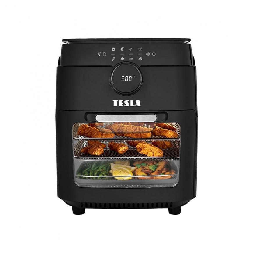 TESLA Electronics AIRCKQG800WF обжарочный аппарат Одиночный 12 L Автономный 1800 W Аэрофритюрница с