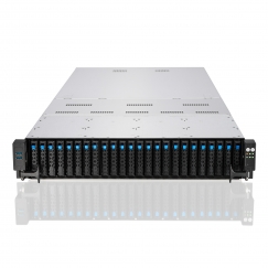 ASUS RS720-E11-RS24U Intel C741 Püstik (2U) Must, Hõbe