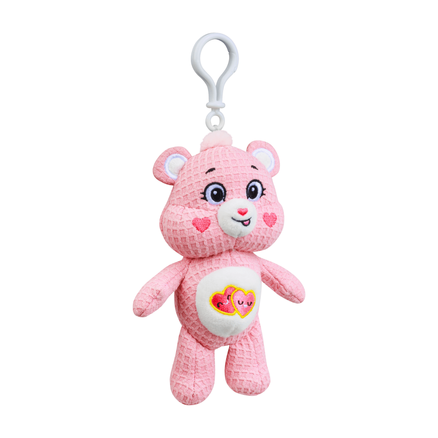 CARE BEARS Clip-on plush in a blind capsule, 15 cm – 2