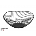 Metalinis vaisių dubuo 25,5 x 10 cm, KITCHEN&GO