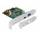 DeLOCK 90299 liitäntäkortti/-sovitin Sisäinen USB 3.2 Gen 1 (3.1 Gen 1)