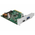 DeLOCK 90299 liitäntäkortti/-sovitin Sisäinen USB 3.2 Gen 1 (3.1 Gen 1)