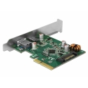 DeLOCK 90299 liitäntäkortti/-sovitin Sisäinen USB 3.2 Gen 1 (3.1 Gen 1)
