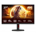 AOC G4 Q27G4SRU tietokoneen litteä näyttö 68,6 cm (27") 2560 x 1440 pikseliä Quad HD LED Musta, Puna
