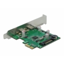DeLOCK PCI Express x1 Card to 2 x external SuperSpeed USB (USB 3.2 Gen 1) USB Type-C™ female interfa DeLOCK PCI Express x1 Card to 2 x external SuperSpeed USB (USB 3.2 Gen 1) USB Type-C™ female interfa