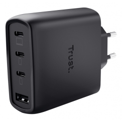 Trust Maxo 65W Universaali Musta AC Pikalataus Sisätila
