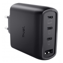 Trust Maxo 65W Универсальная Черный Кабель переменного тока Быстрая зарядка Для помещений Trust Maxo 65W Универсальная Черный Кабель переменного тока Быстрая зарядка Для помещений