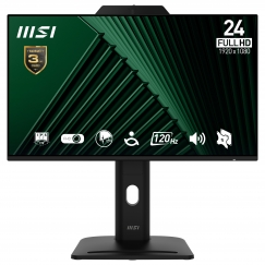 MSI Pro MP242PMG PC lamekuvar 60,5 cm (23.8") 1920 x 1080 pikslit Full HD LCD Must