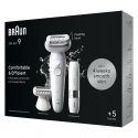 Braun Silk-épil 9 9-341 epilators 40 pincetes Balts