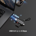 TP-Link UA430D kortelių skaitytuvas USB 3.1 Juoda TP-Link UA430D kortelių skaitytuvas USB 3.1 Juoda