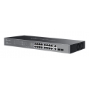 TP-Link Omada ES220GMP сетевой коммутатор Управляемый L2 Gigabit Ethernet (10/100/1000) Питание по E TP-Link Omada ES220GMP сетевой коммутатор Управляемый L2 Gigabit Ethernet (10/100/1000) Питание по E
