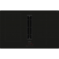 Siemens iQ500 ED811BS16E viryklė Juoda Įmontuoti 80 cm Indukcinė viryklė, padalyta į sritis 4 zone(s