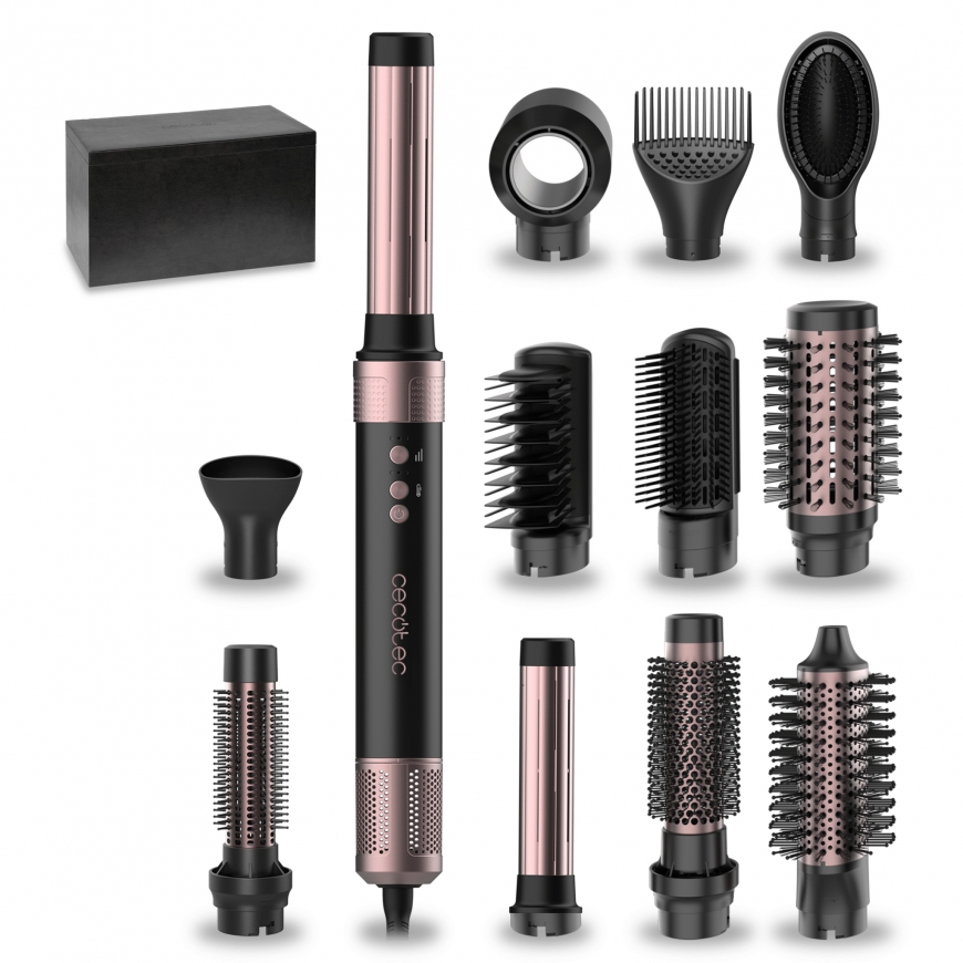 Cecotec Bamba CeramicCare 12in1 AirGlam Black