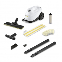 Kärcher SC 3 EasyFix Cilindrinis garinis siurblys 1 L 1900 W Juoda, Balta