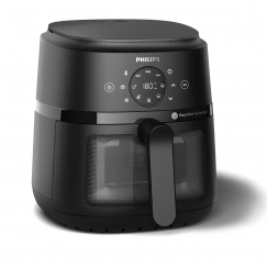 Philips 2000 series NA220/00 fritüür Üksik 4,2 l Eraldiseisev 1500 W Kuumaõhu fritüür Must