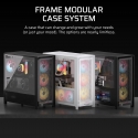 Corsair FRAME 5000D RS „Midi Tower“ Balta