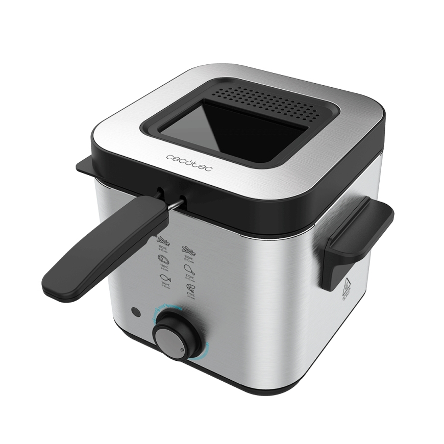 Cecotec CleanFry Infinity 1500 Single Stand-alone 900 W Deep fryer Stainless steel