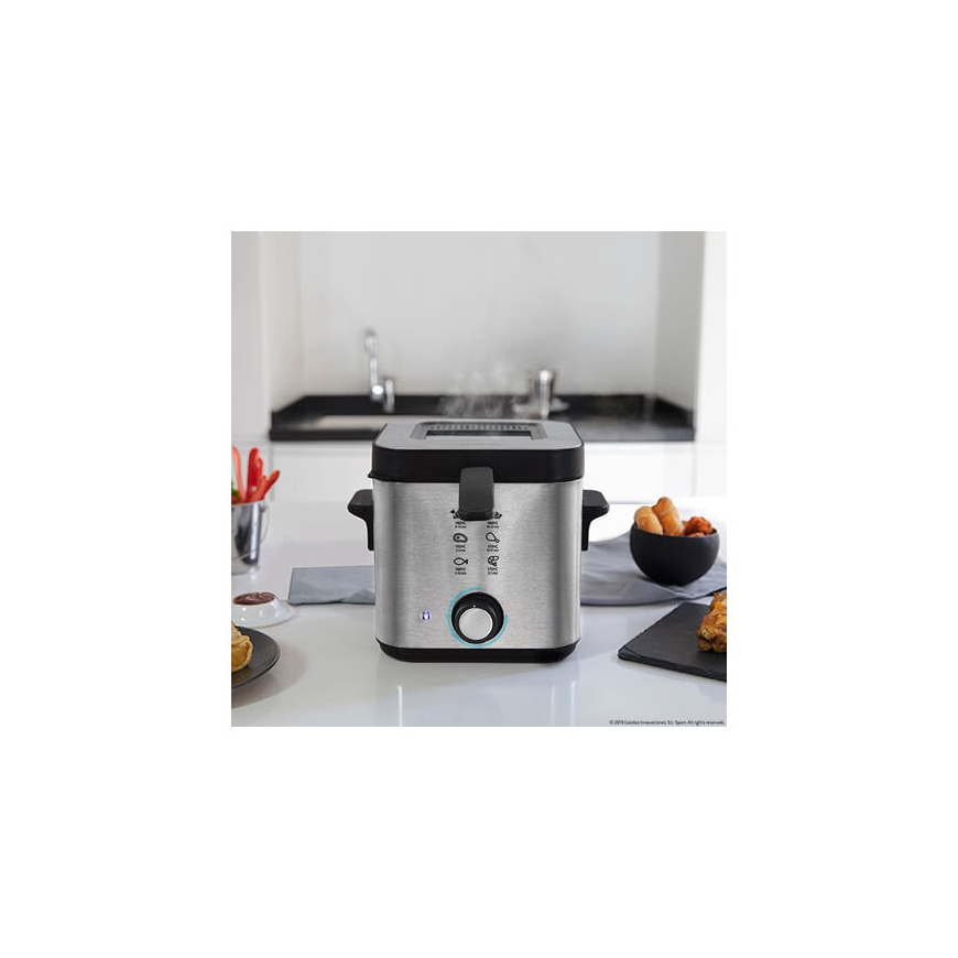 Cecotec CleanFry Infinity 1500 Yksi Erillinen 900 W Rasvakeitin Ruostumaton teräs – 5