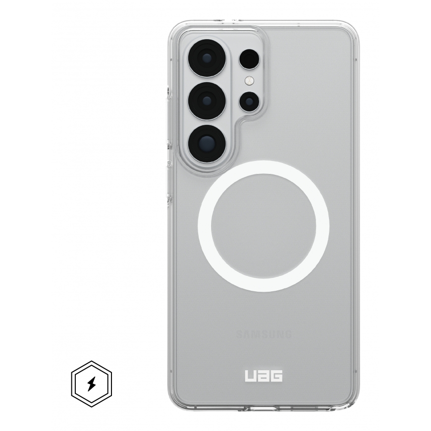 Urban Armor Gear Scout mobilo telefonu apvalks 17,5 cm (6.9") Aploksne Caurspīdīgs, Balts